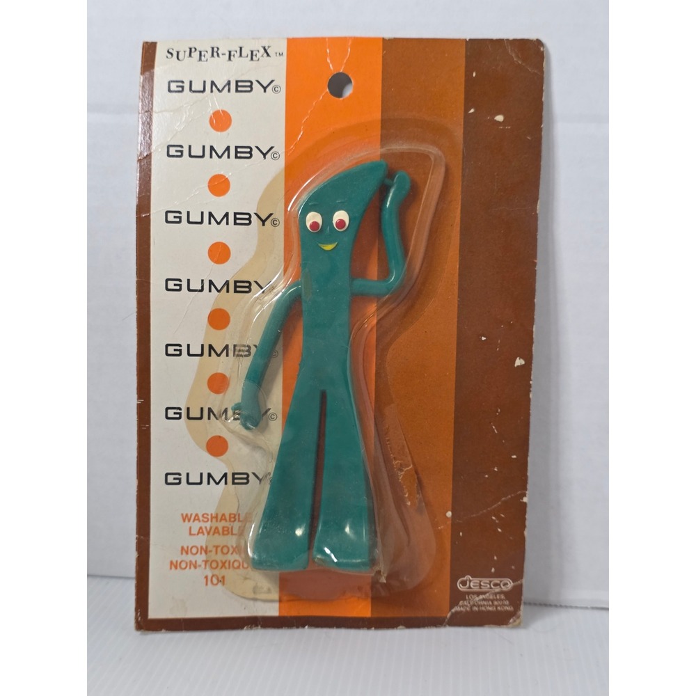 Jesco Gumby Bendable Figure 5.5" Green Fair 101